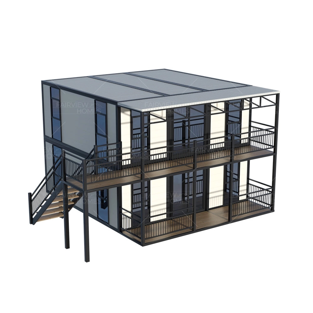 FairviewHomes 76m² Expandable House 2 Story E3 Prefab Container Homes