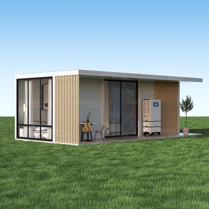 27m² L2 Zero Carbon Cabin Prefab House With Solar System for Hotel Home